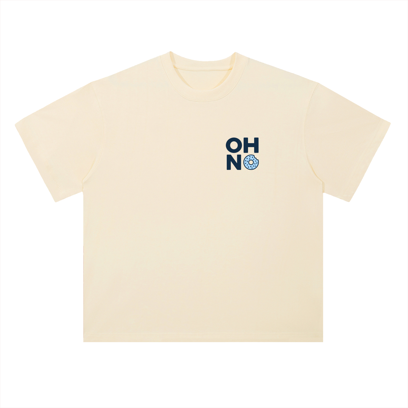 The Oven is On Cream Tee